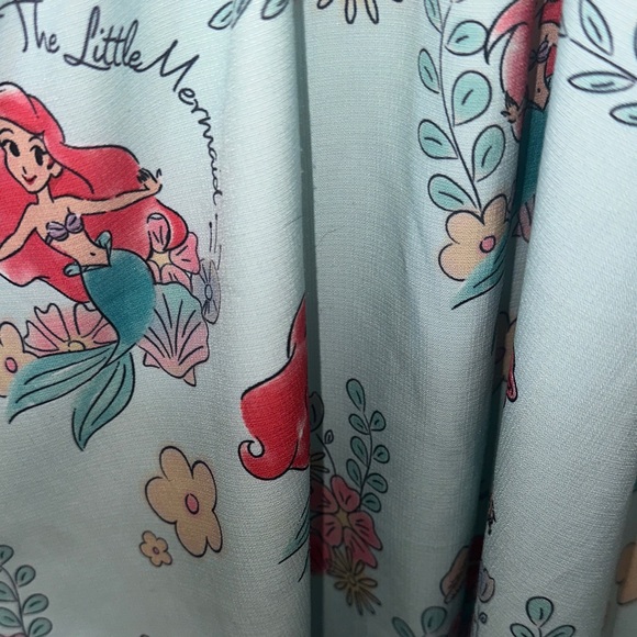 Disney Little Mermaid Floral Sundress - Light Blue - Picture 3 of 6